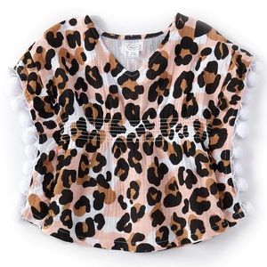 12-18M | New Mud Pie leopard swim cover dress